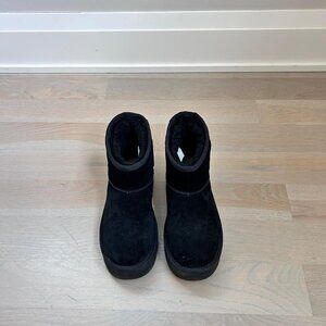 UGG Kids Classic Mini Platform Black Size 3